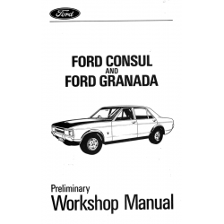 Ford Granada Mk1 Preliminary Workshop Manual
